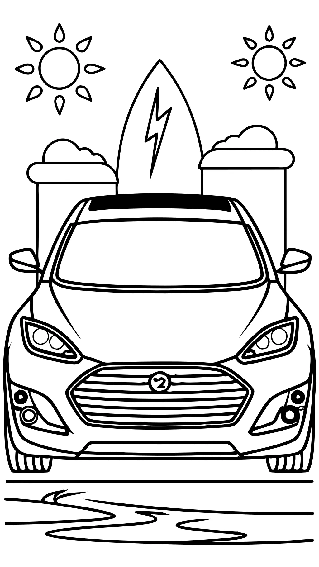 hammer ev coloring page